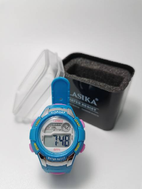 Jam tangan digital Anak Anak dan remaja water Resist Lasika 771