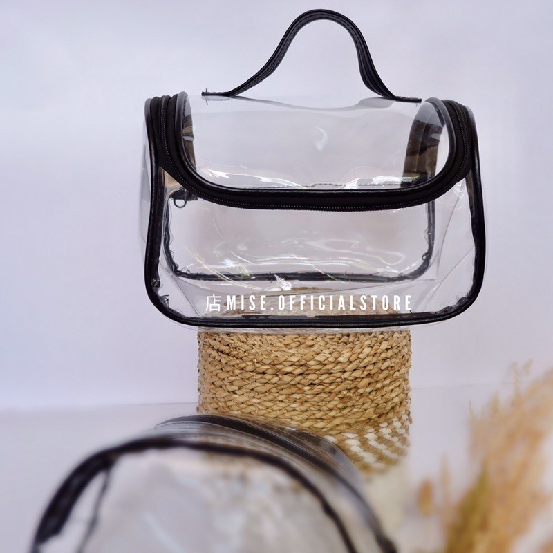 TRANSPARENT MAKEUP POUCH/POUCH MAKEUP TRANSPARAN/POUCH MAKEUP MUA/POUCH KOSMETIK TRANSPARAN MURAH
