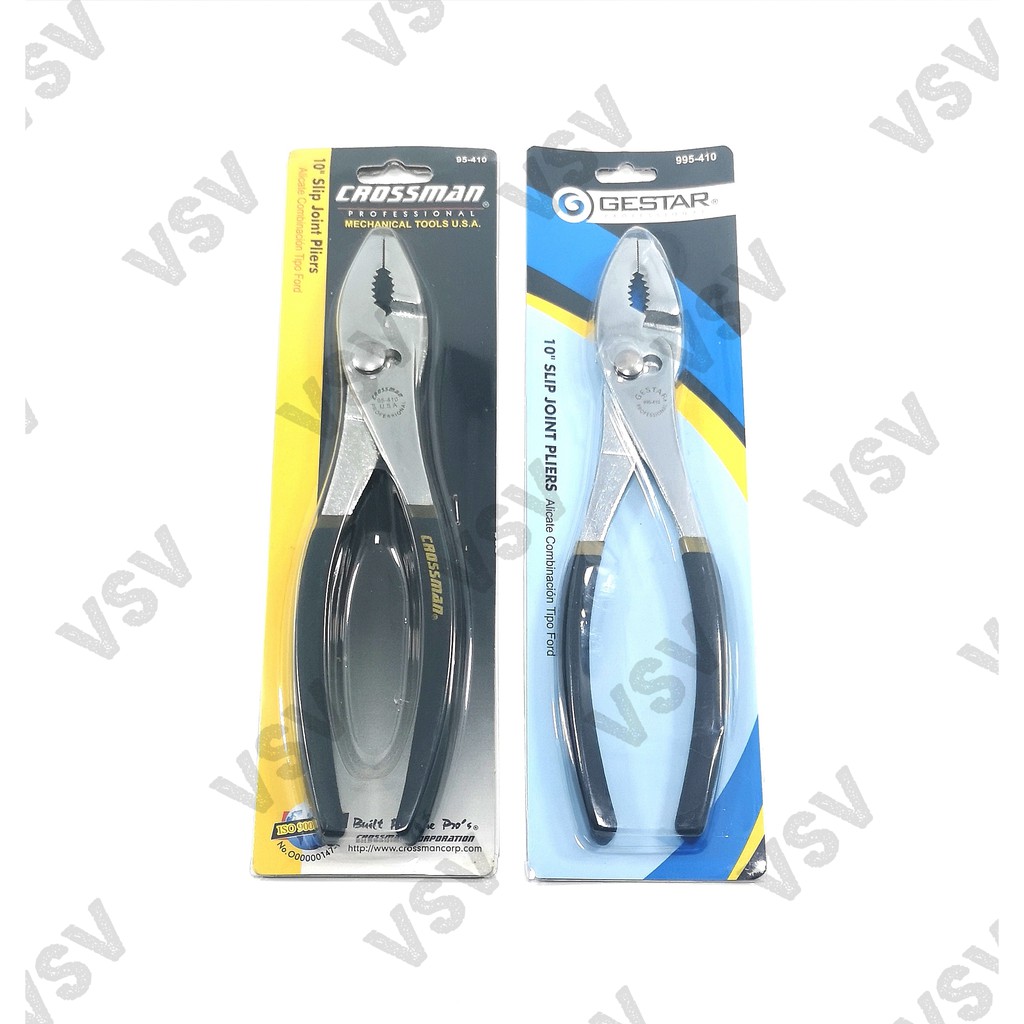 Gestar Tang Slip Join 10&quot; [250mm] Slip Joint Pliers 10inch 995-410