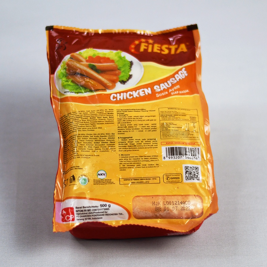 

Fiesta Chicken Sausage 500 gr
