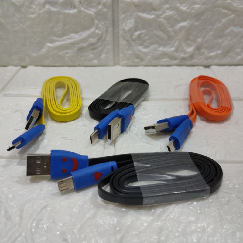 Kabel data/ kabel charger/ kabel casan Led Love usb micro