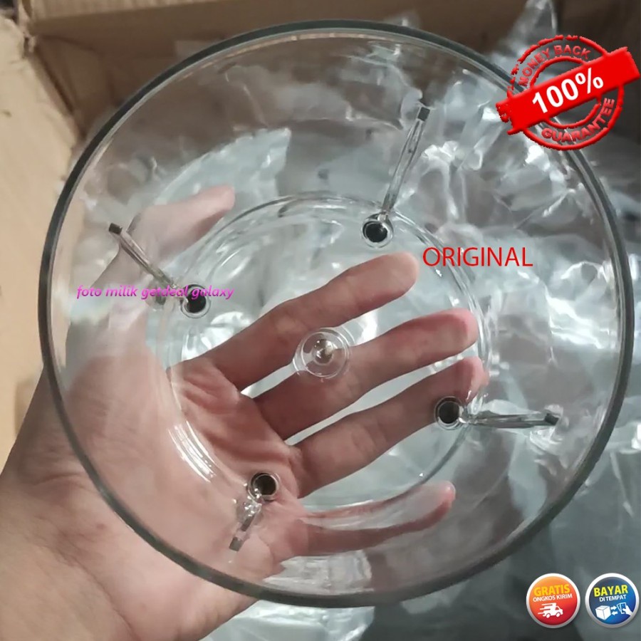 CINSTORE Cup Gelas Hand Blender Kapsule / Blender Capsul Cutter Quatre Poros/ Gelas Blender Kapsul