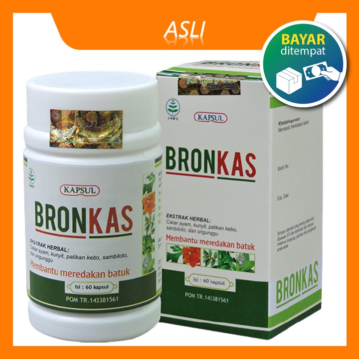 

Bronkas Obat herbal bronkitis telah terbukti mengatasi keluhan batuk menahun atau bronkitis ASLI