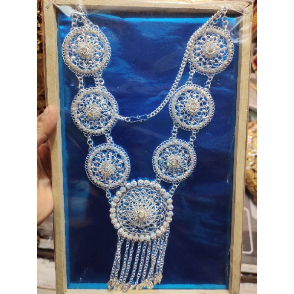 kalung penganten silver