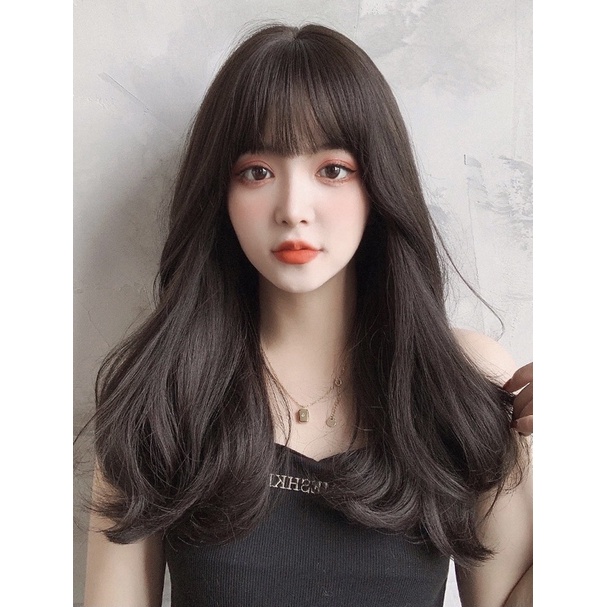 0304 full wig korean medium layer wave 52 cm