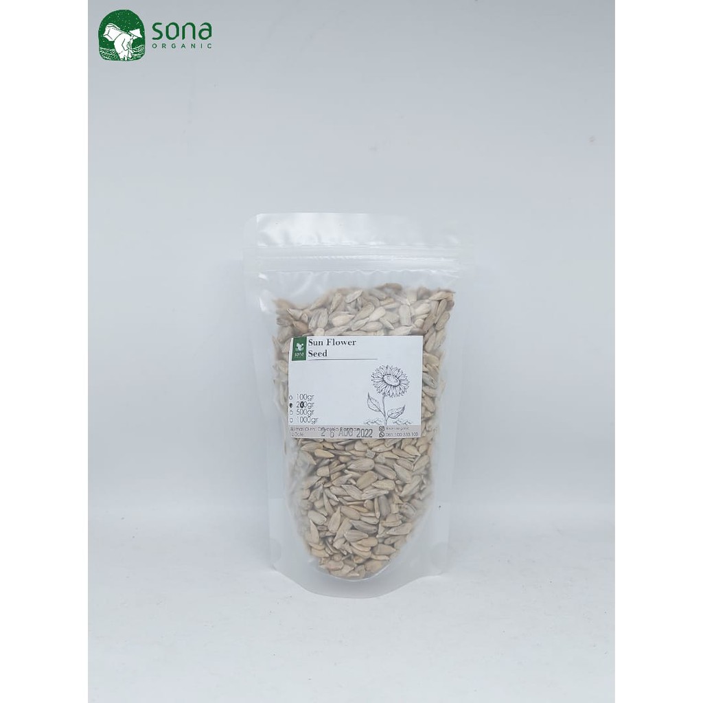 

Raw Sunflower Seed (seeds) 200g - Biji Bunga Matahari 200gr - kuaci