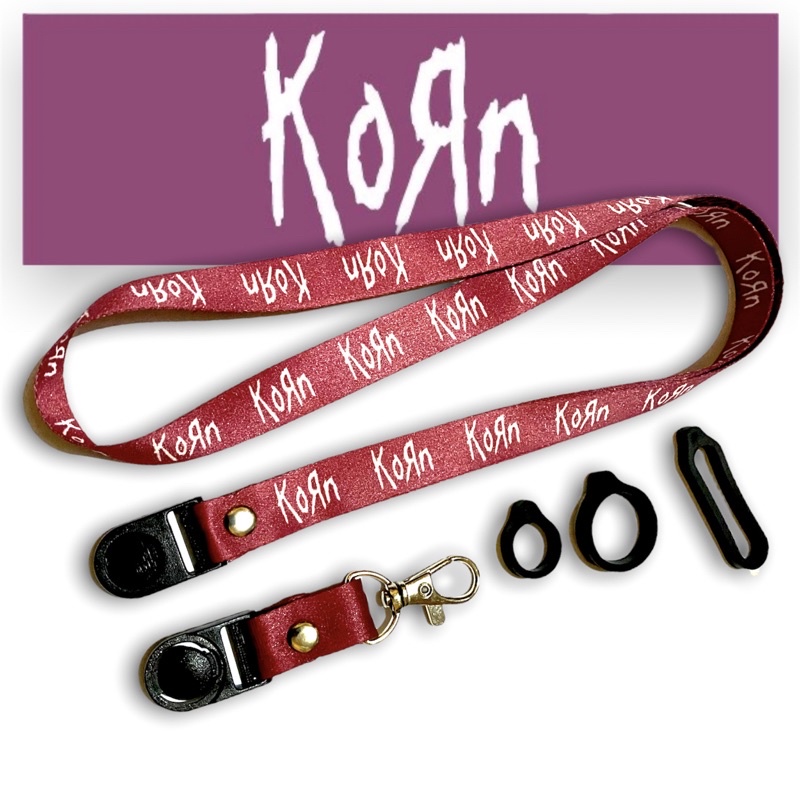 KORN LANYARD GANTUNGAN HANPHONE FREE ORING 3PCS