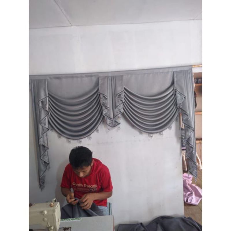 Tirai custom ukuran 200x200