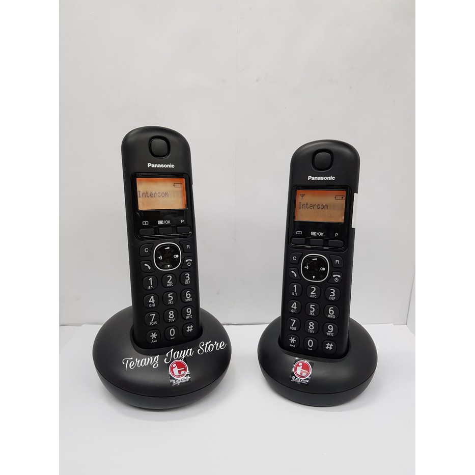 

Telepon Wireless Panasonic KX-TGB212 (2 handset) Hitam KX-TGB 212