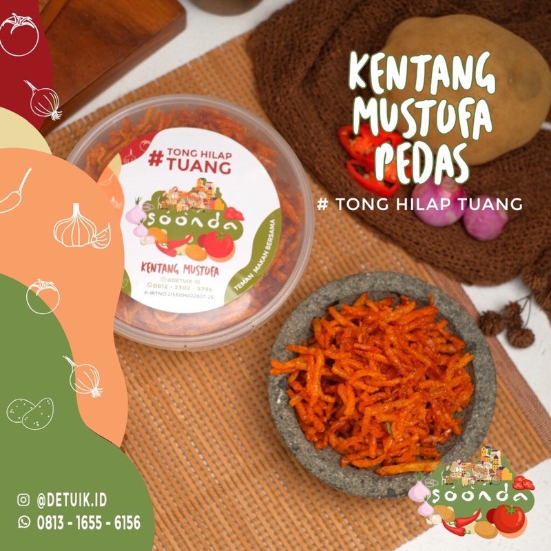 

Kentang mustofa pedas