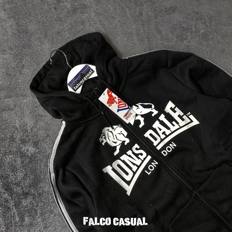ZIP HOODIE LONSDALE ORIGINAL