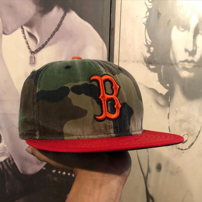 Topi New era x MLB BOSTON second bekas thrift nike adidas vintage stussy nba nfl