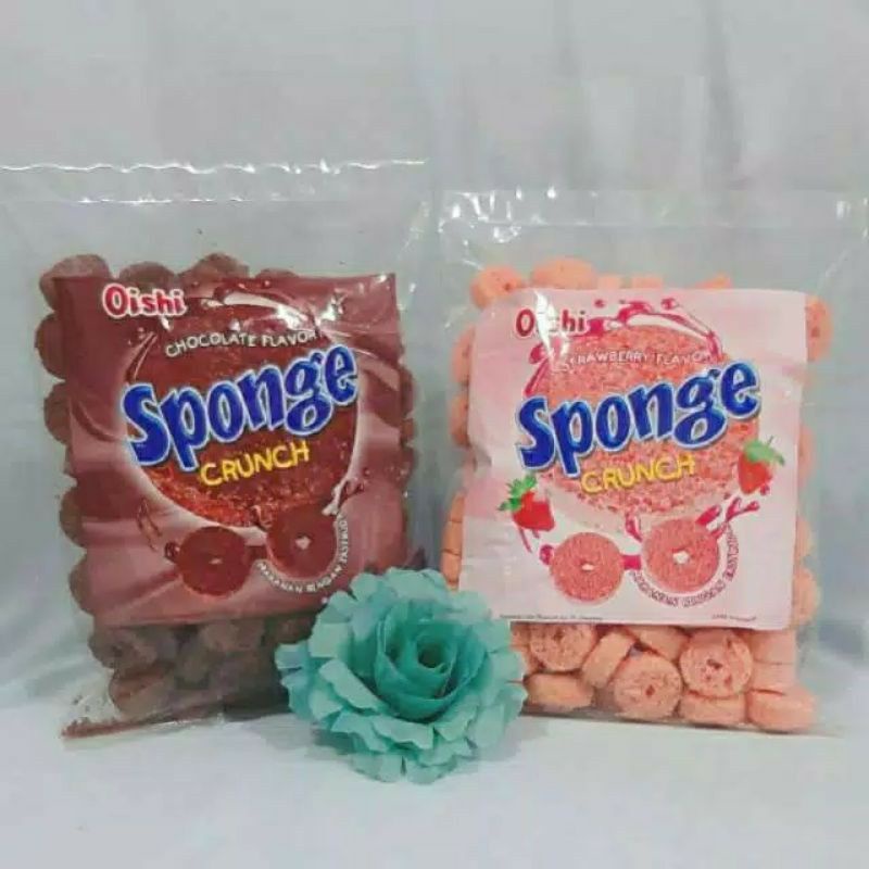 

Sponge crunch Coklat/Strawberry/Mix Original 170gr