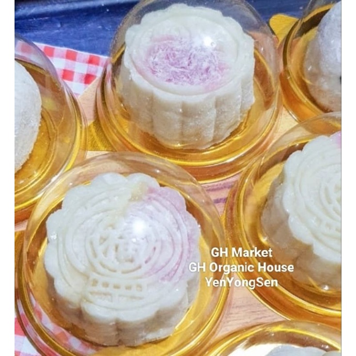 

MoonCake SnowSkin Durian Asli 4pcs/ box Fresh & Premium Moon Cake Snow