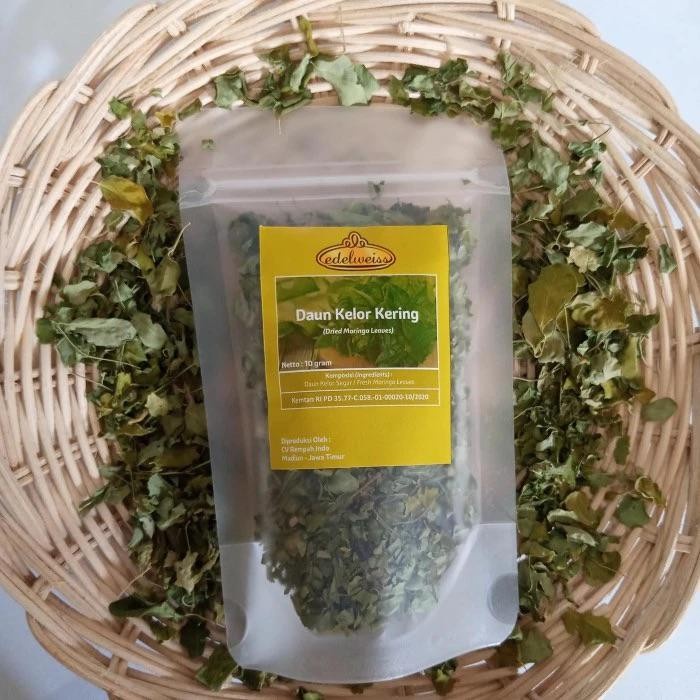 

Daun kelor kering dried moringa leaves 10gr