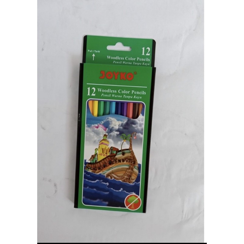 

PENSIL WARNA JOYKO WOODLESS PANJANG