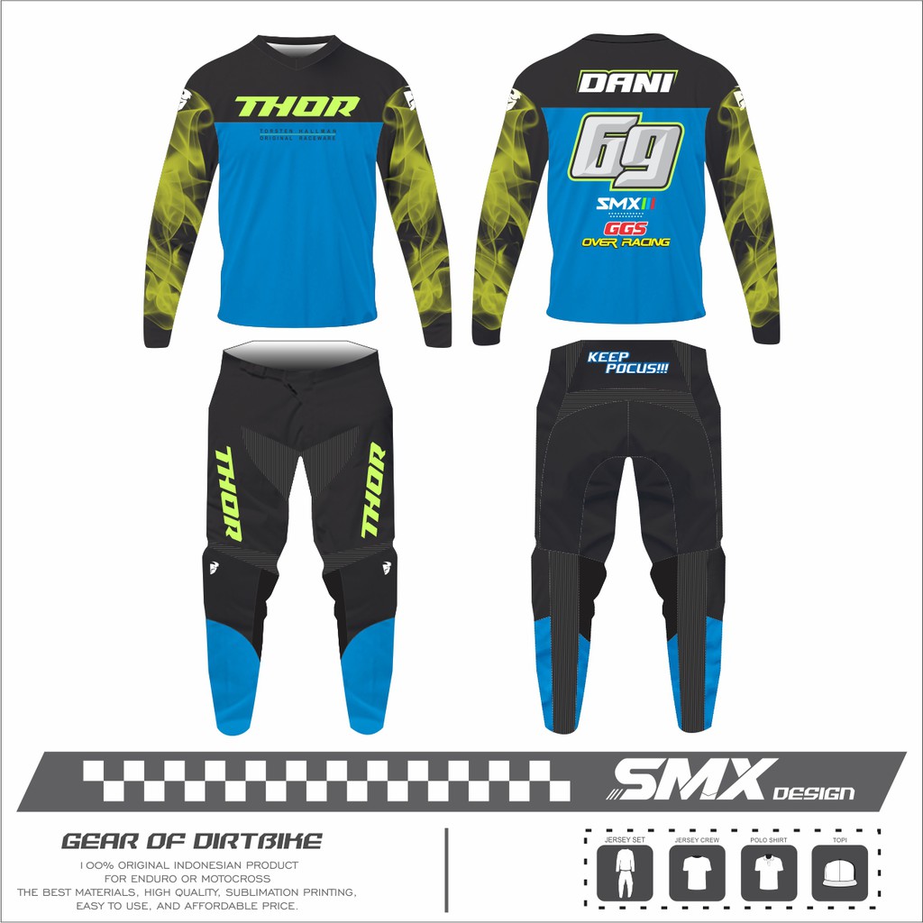 jersey motocross custom