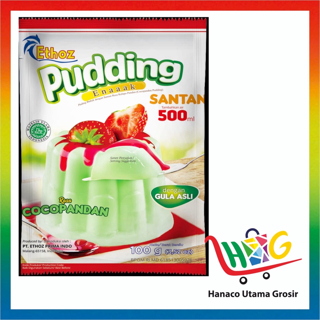 Ethoz Pudding Enaaak Susu 100gr