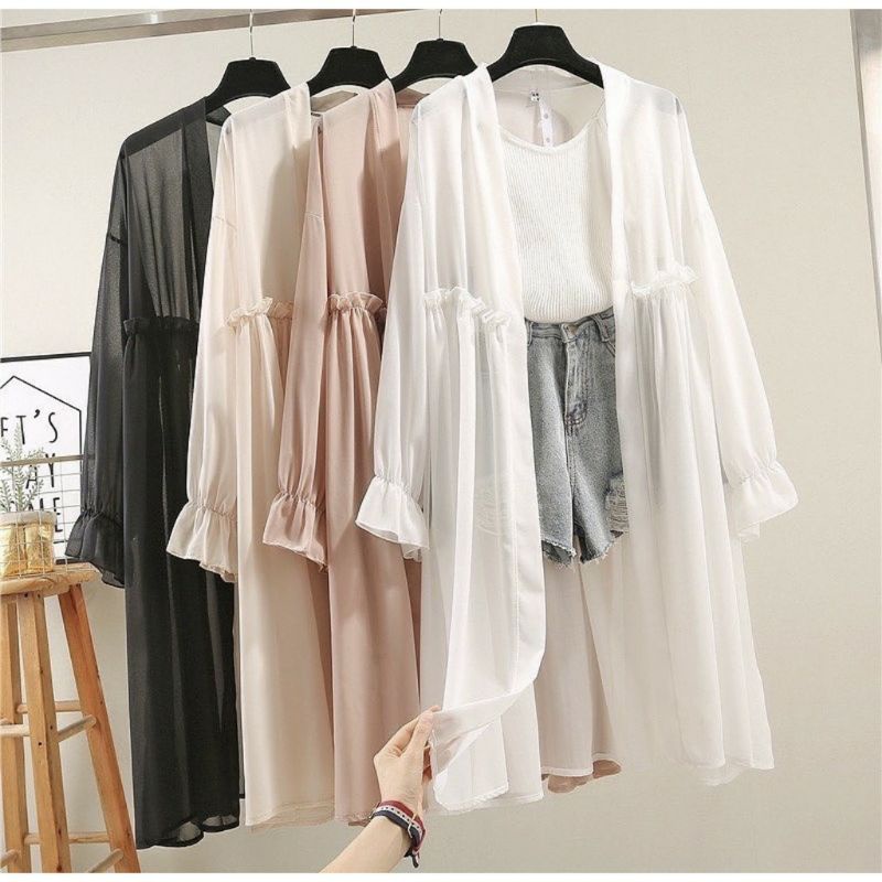 [PROMO FLASH SALE]CARDIGAN OUTER WANITA /OUTER PANJANG/OUTER WANITA MURAH/OUTER MUSLIM