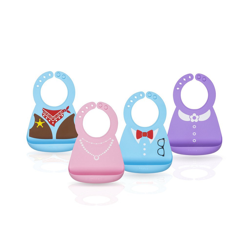 Nuby - Silicone Bib