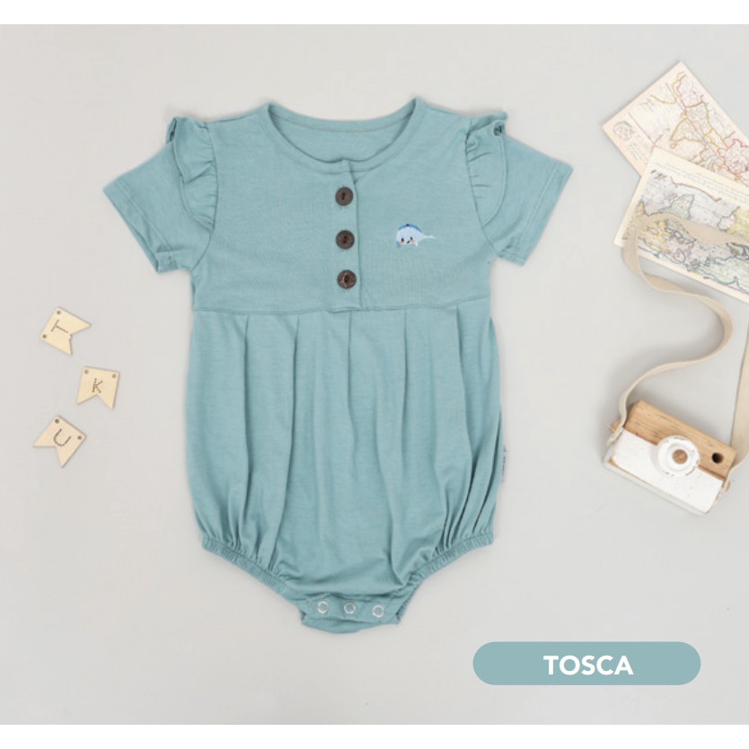 MOOI NARA ROMPER ROMPER BAYI JUMPSUIT FASHION ANAK BAYI PEREMPUAN 0-24 BULAN-NARA Rmpr Tosca