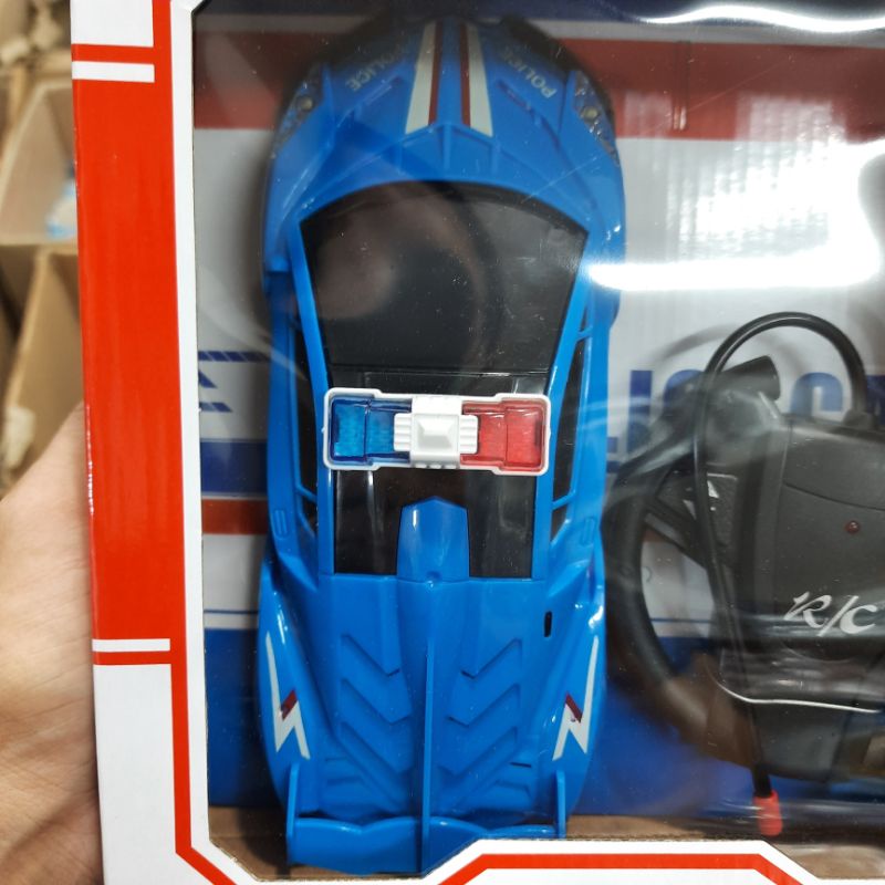 MAINAN ANAK MOBIL REMOT ATAU RC POLICE CARS DENGAN REMOT MODEL STIR