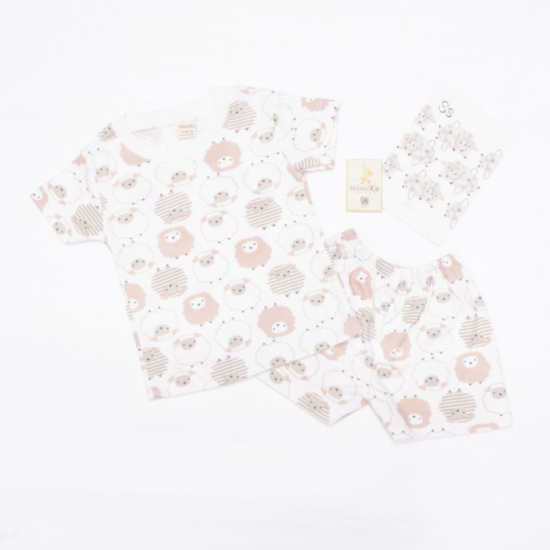 WINTEKU Set OBLONG NORTH LAND GIRL - Setelan OBLONG PENDEK NORTH LAND GIRL
