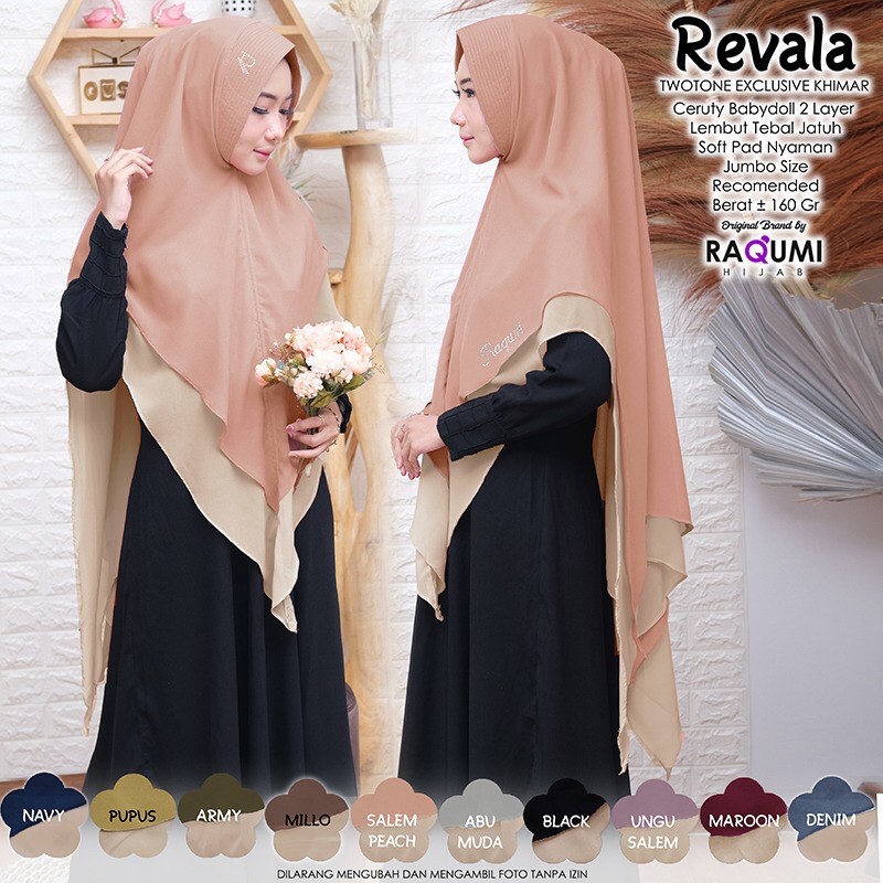 [Original Raqumi]Revala Khimar by Raqumi Hijab