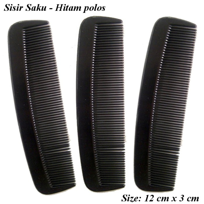 SISIR SAKU (POCKET BRUSH) / SISIR SASAK (BACKCOMBING BRUSH)