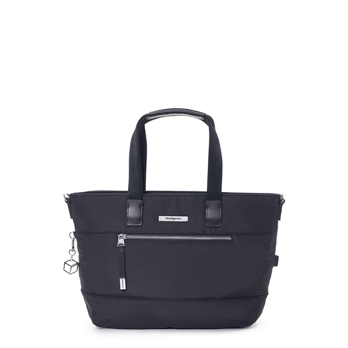 Hedgren Glaze Tote Shoulder Bag Black
