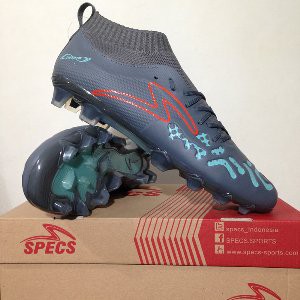 Sepatu Bola Specs Swervo Thunderstorm FG Anthracite Grey 100782 Original BNIB