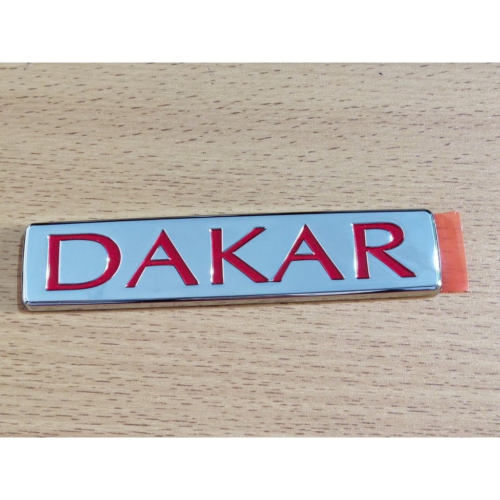 Emblem Tulisan Dakar Pajero