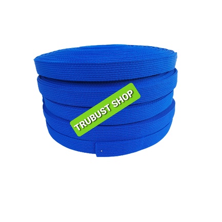 tali webbing lt 2cm biru benhur webing tas jual /roll