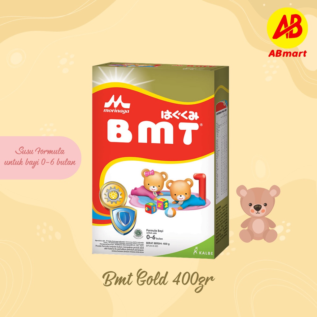 Susu Formula Bayi BMT REGULAR / GOLD 400 GR