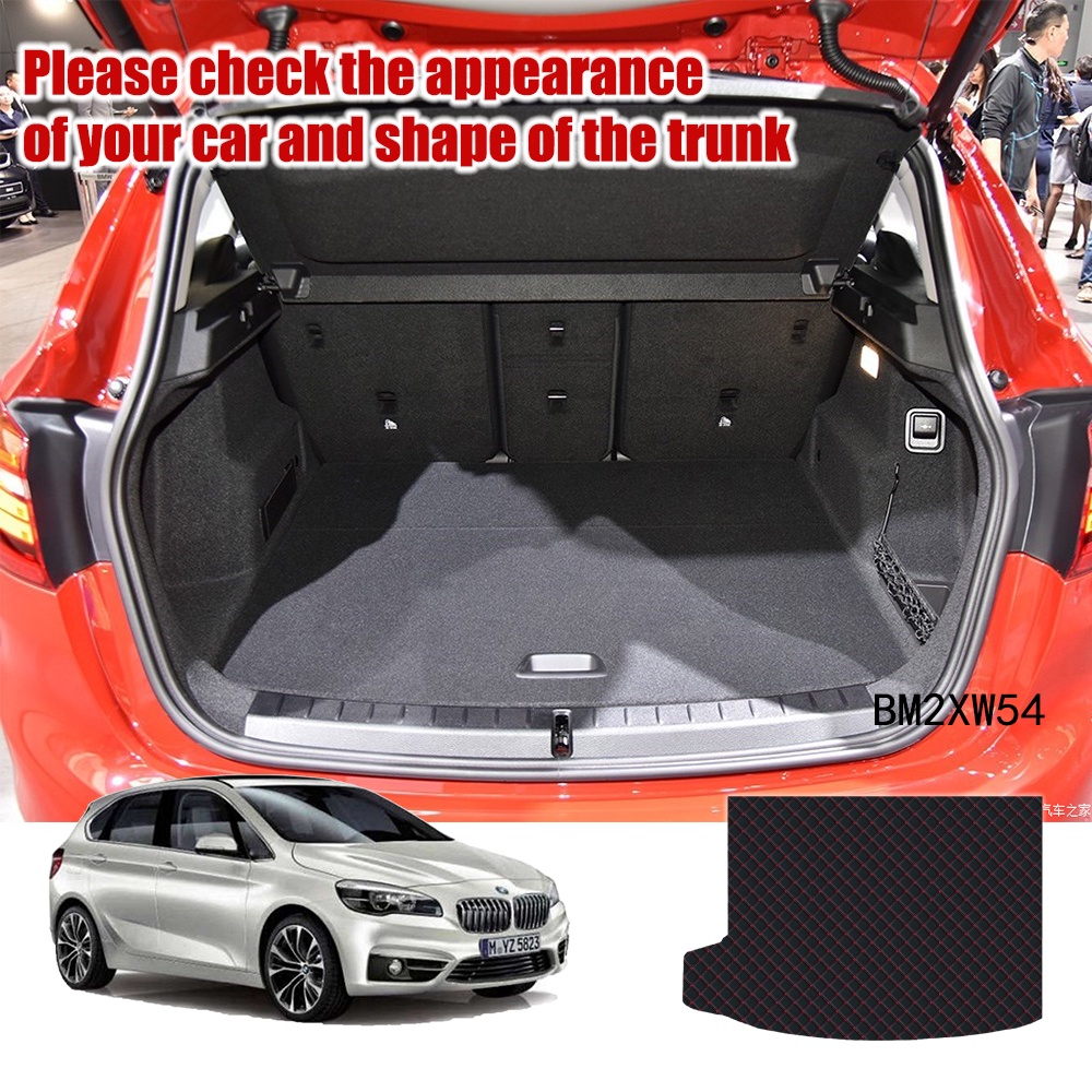 Pad Cover Bagasi Mobil Bahan Kulit Untuk BMW F45 2 Series Active Tourer 2014-2019 2020
