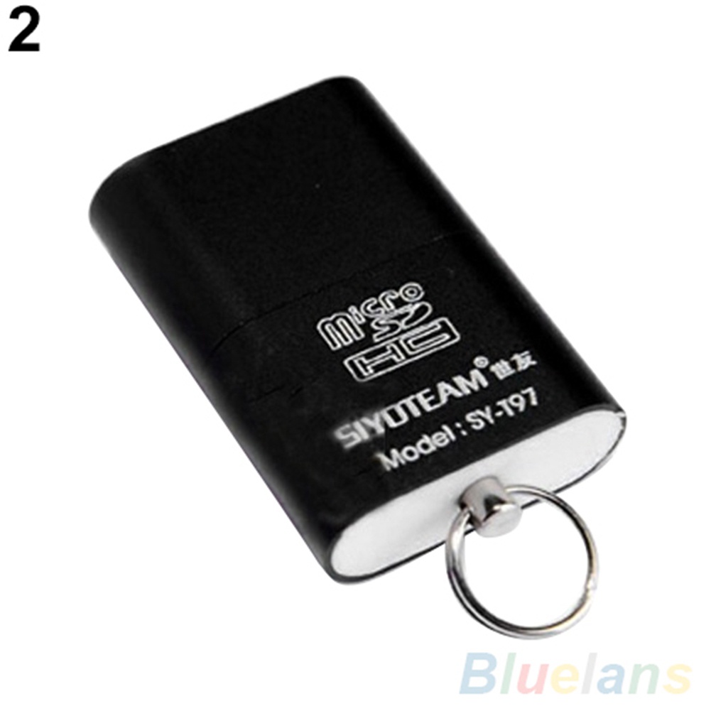 Adapter Card Reader USB 2.0 Mini Portable Untuk Micro SD TF T-Flash Memory