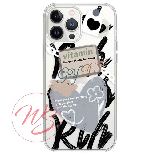 CASE SOFTCASE CASING SILIKON CLEAR MOTIF ALWAYS LOVE CUTE VIVO V20 V20SE V21 5G WS473