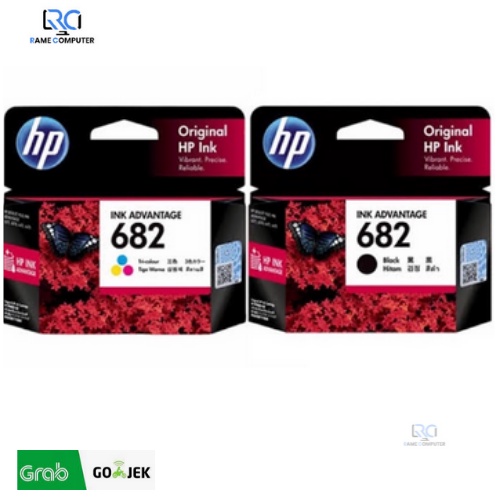 Tinta HP 682 Black / Colour Original 100%