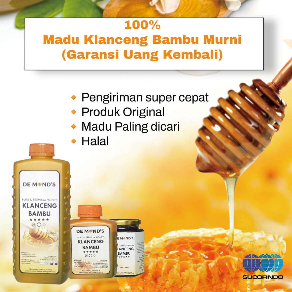 

Madu Manis Asam Klanceng Bambu Murni Tanpa Bahan Campuran