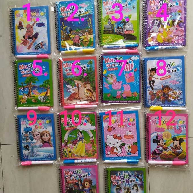 

Magic Water Drawing Book / Buku Gambar/ Mainan Edukasi Anak