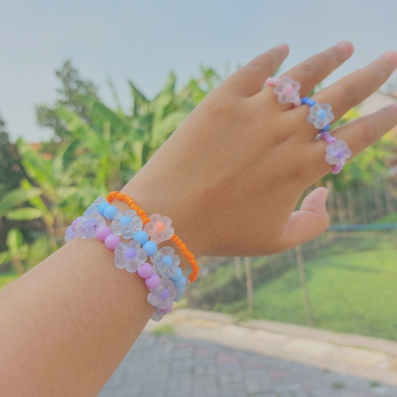 gelang manik | gelang manik-manik | gelang lucu | bracelet | bead bracelet