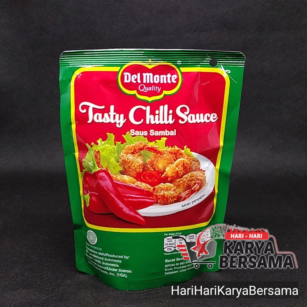 

DEL MONTE TASTY CHILLI SAUCE POUCH 200GR