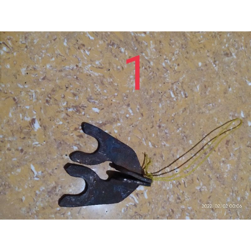 Plat Sambungan Dudukan Skok,Capit Lis Bagian Depan Honda Gl MAX GL PRO ORI BEKAS