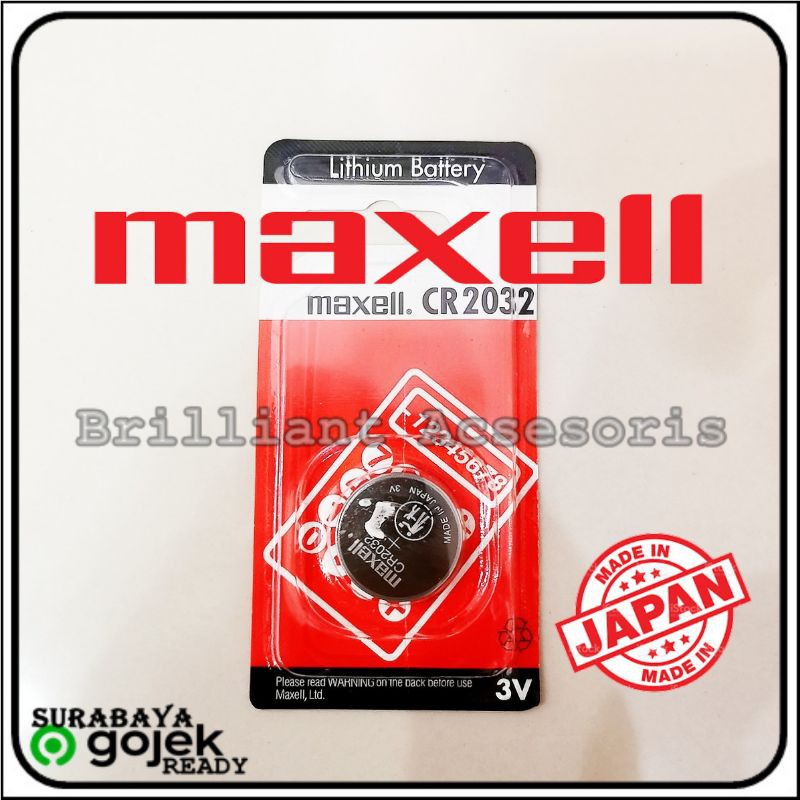 Baterai MAXELL Original Made in Japan - 1620 / 2032