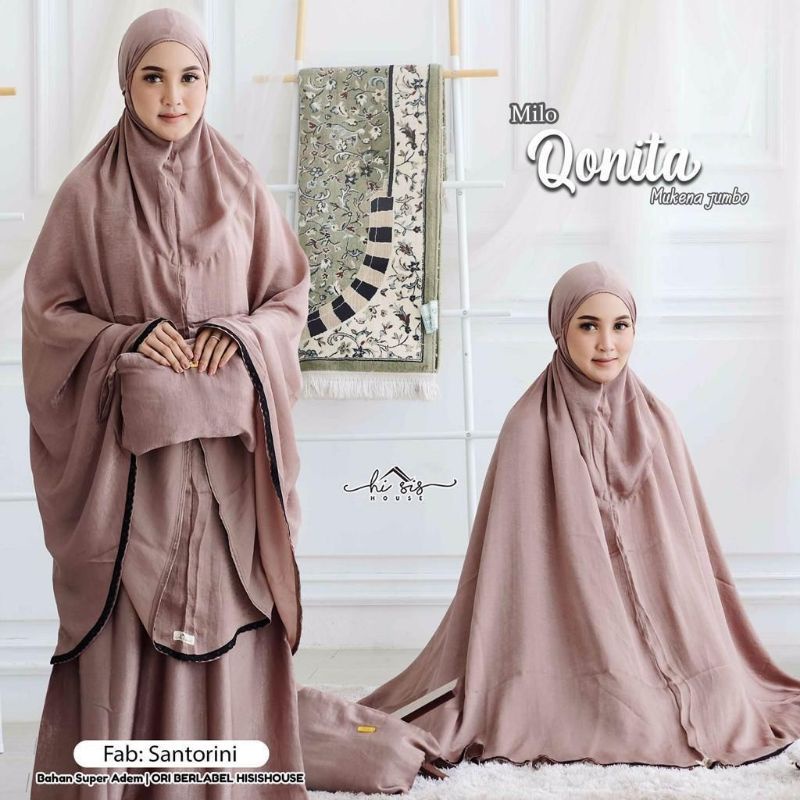 Qonita Mukena//Santorini