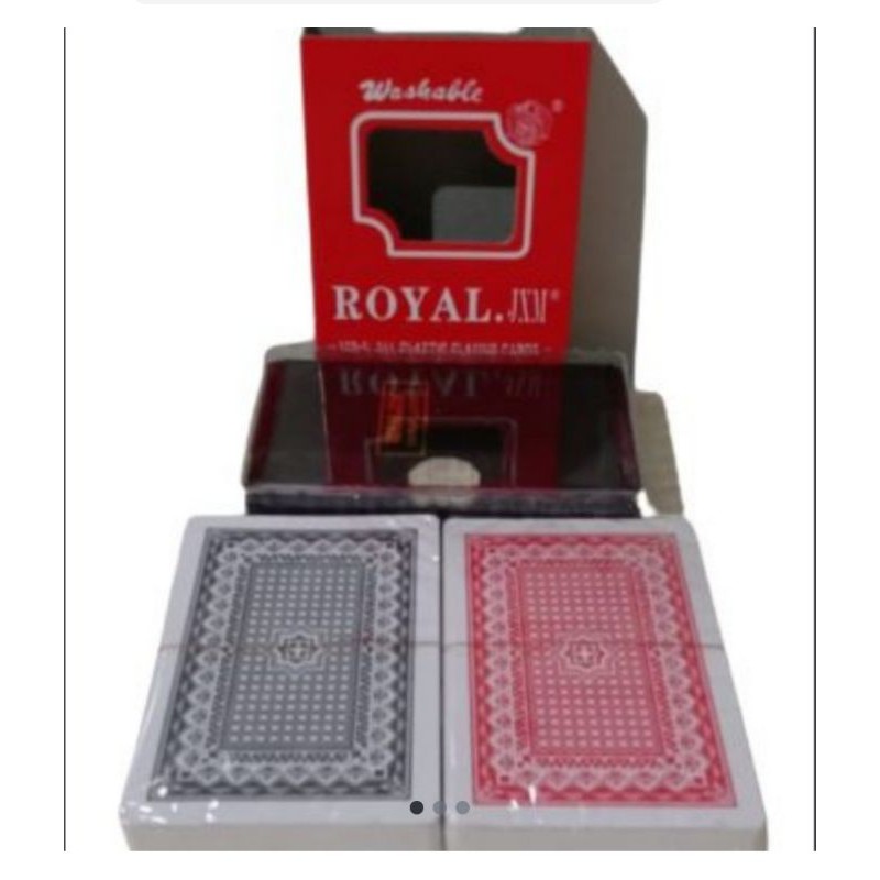 Kartu Remi Plastik Royal