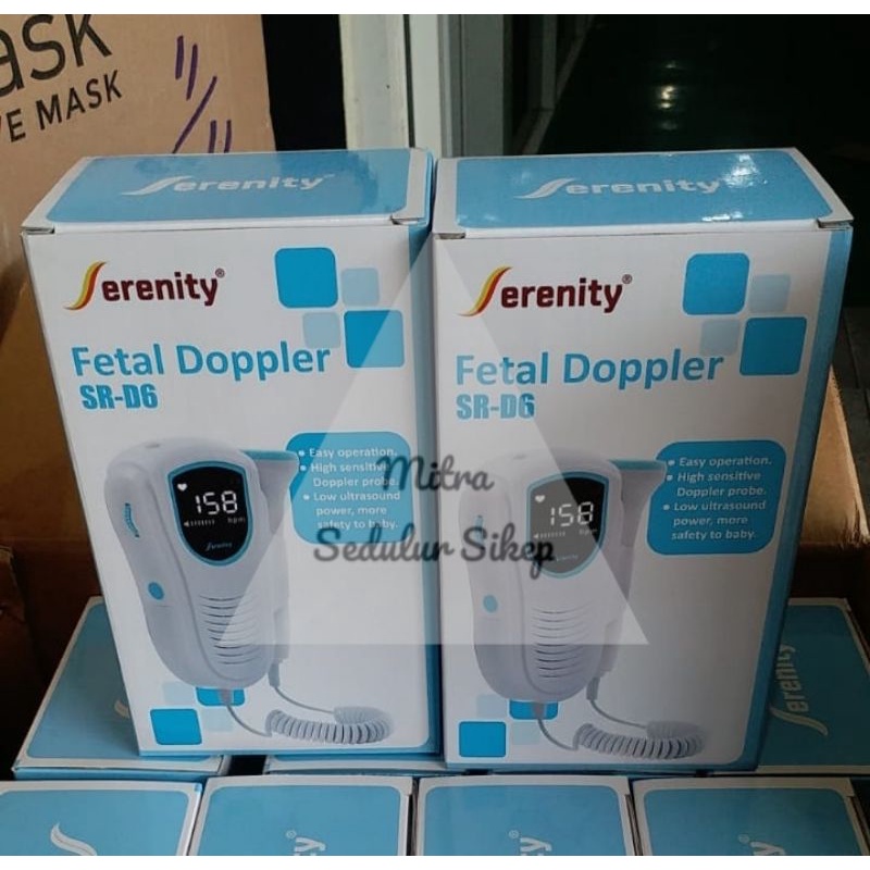 Fetal Doppler Serenity SR-D6 LCD l Serenity Fetal Doppler SR-D6 l Doppler Serenity