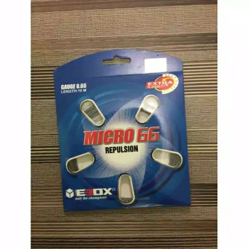 Senar Raket Ebox 66 Original / String Badminton Ebox Original