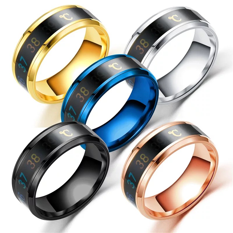 CINCIN TITANIUM SUHU BADAN / CINCIN PRIA WANITA ANAK