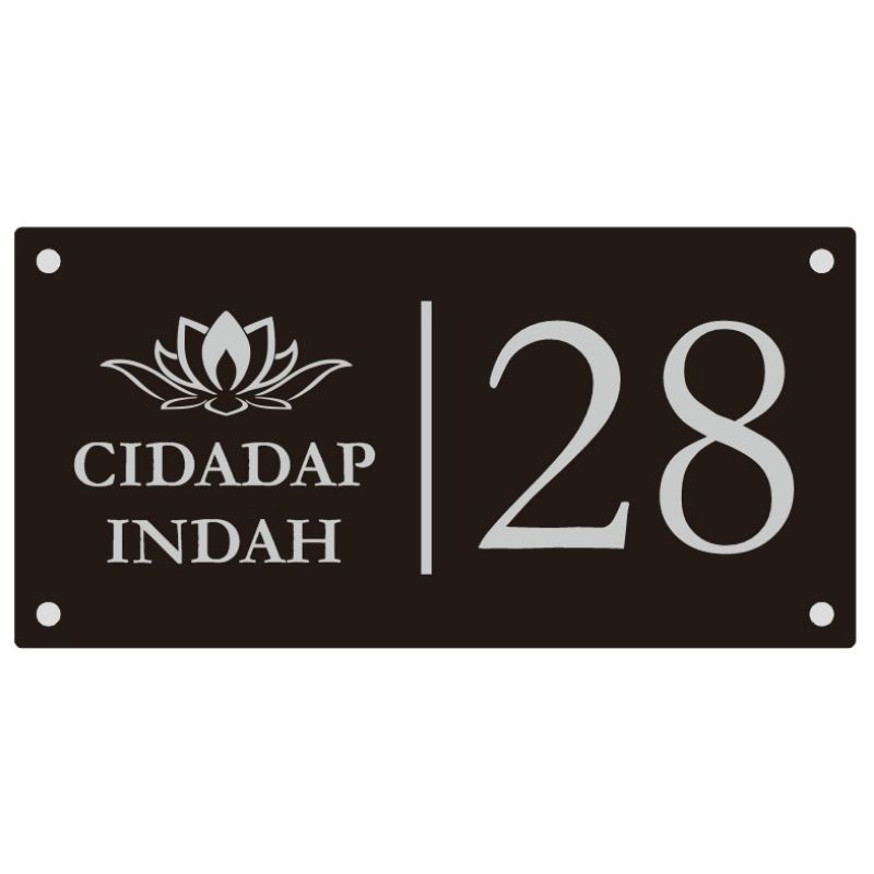 NOMOR RUMAH ORNAMEN, NOMOR RUMAH EXCLUSIVE, NOMOR RUMAH MODERN, NOMOR RUMAH ACRYLIC, NOMOR RUMAH.